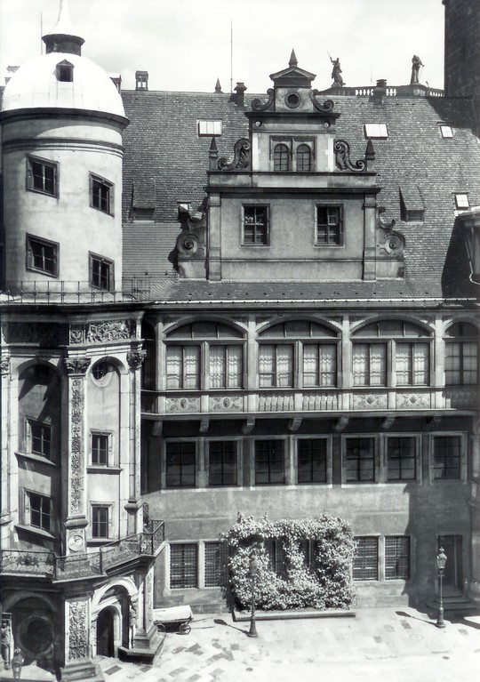 Dresden - Königl. Residenzschloss, Großer Hof