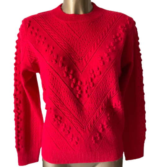 Pull rouge karine lemarchand new arrivals