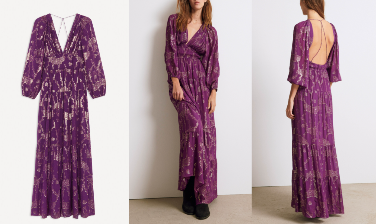 Robe bash caroline receveur 2025