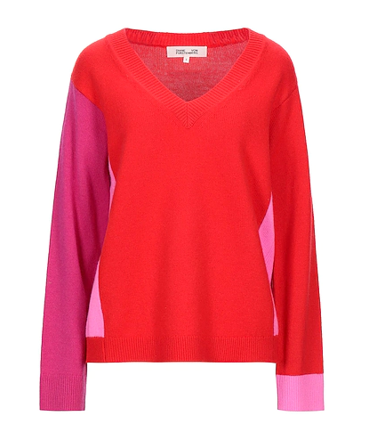 Pull rose et 2025 rouge