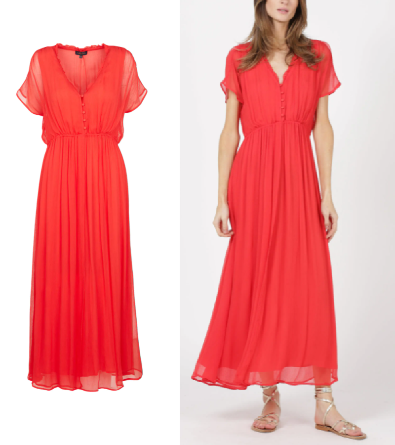 La robe imprimee de Laetitia Milot Site de dressingdupaf