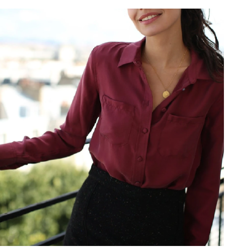 Pull rose claire chazal shop