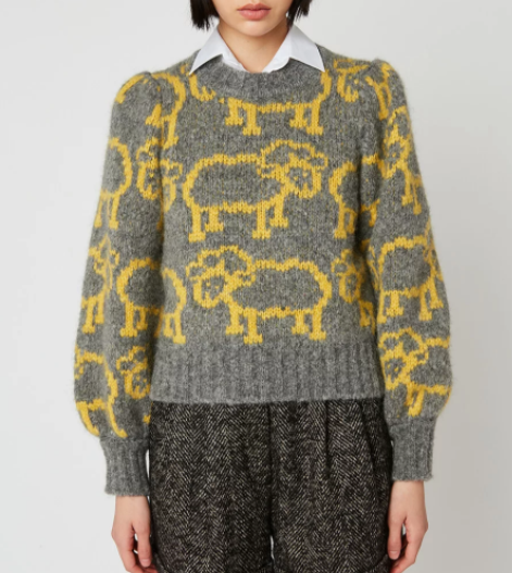 Pull motif mouton store
