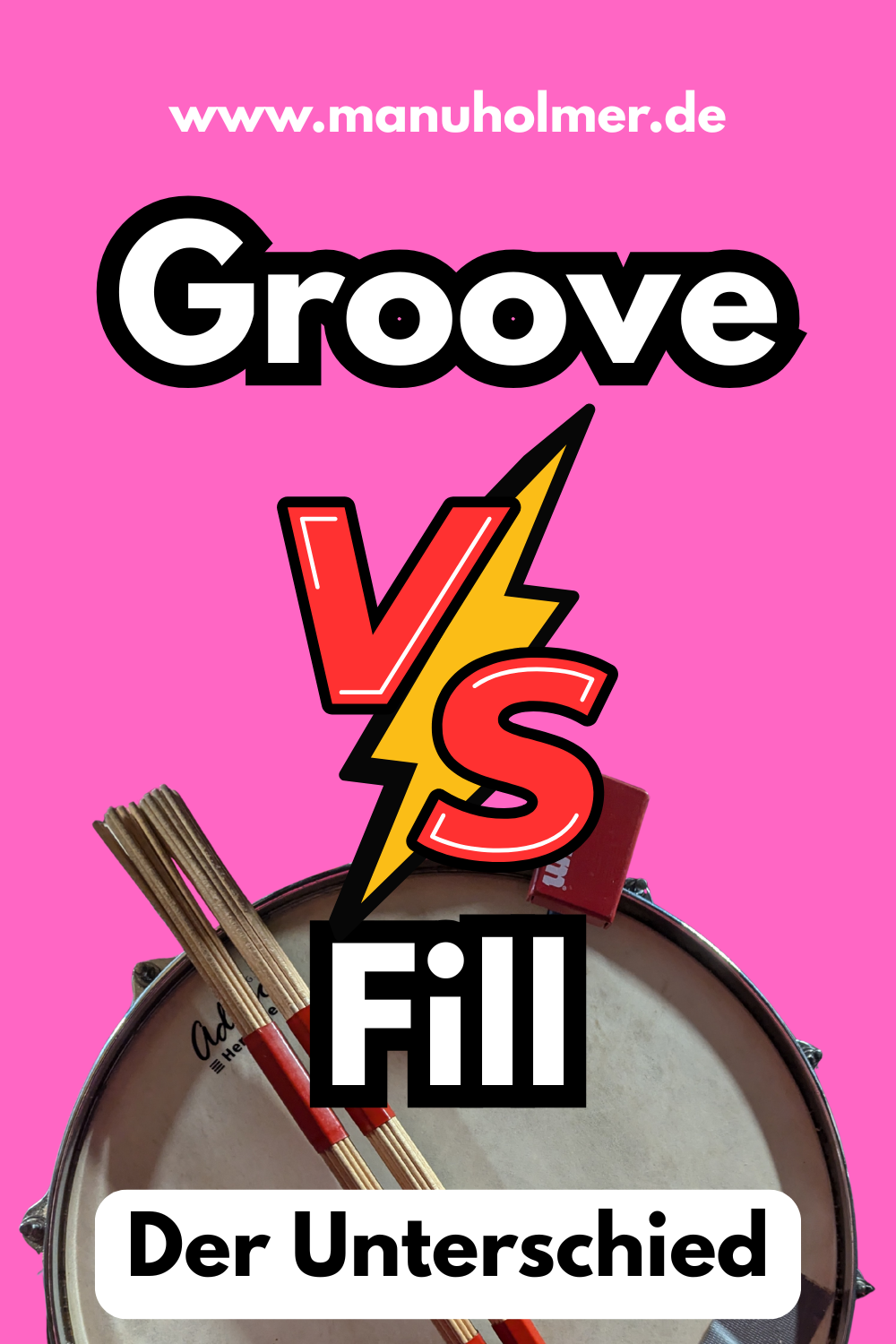 Groove vs. Fill am Schlagzeug: Der Unterschied kinderleicht erklärt