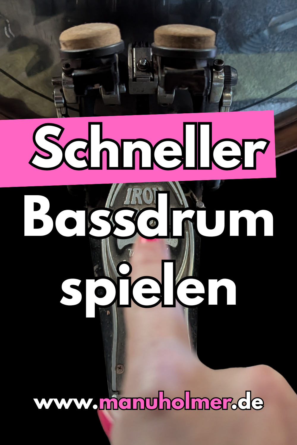 Schneller Bassdrum spielen: Übungen, Tipps & Profi-Tricks
