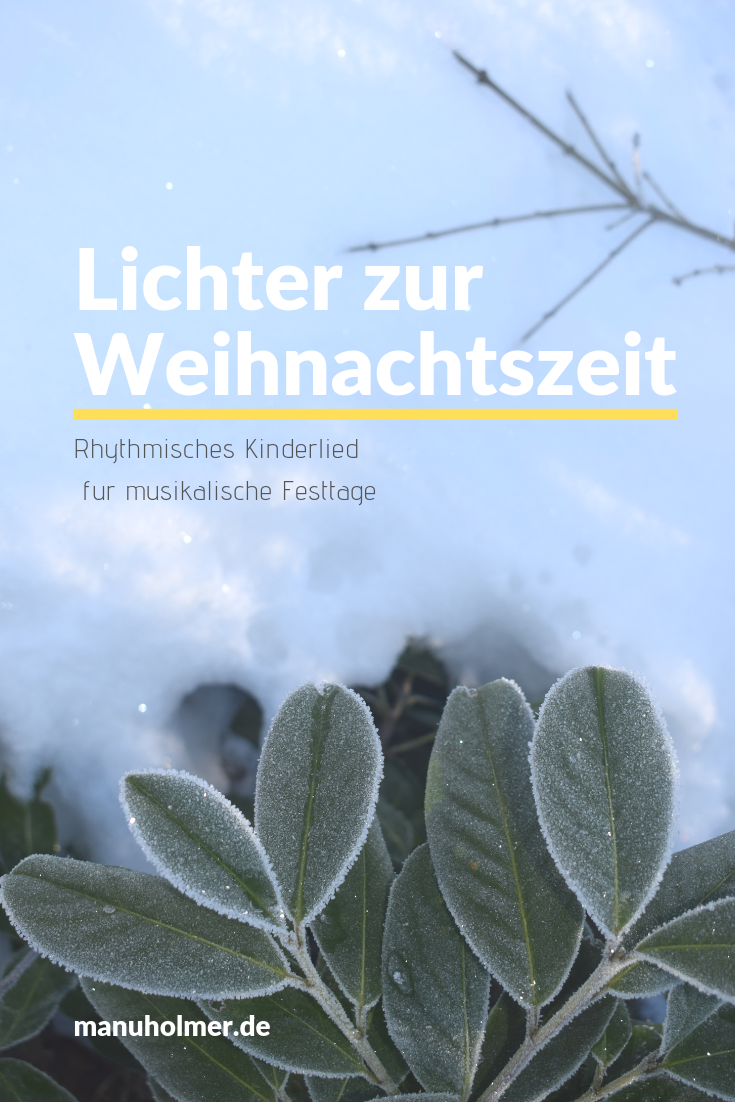 Gratis Rhythmus Arbeitsblatt "Lichter zur Weihnachtszeit"