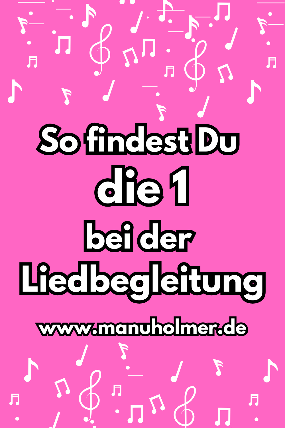 So findest Du die 1 bei der Liedbegleitung