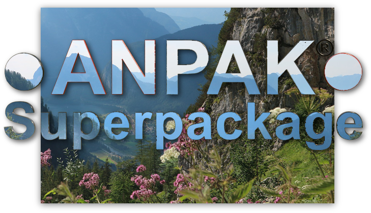 Foto: Bergpanorama - PP-Verpackungen von ANPAK Superpackage GmbH für den Bundesstaat Österreich