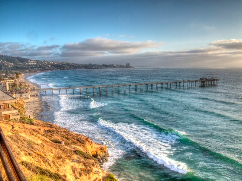 La Jolla Scripps Pier; San Diego