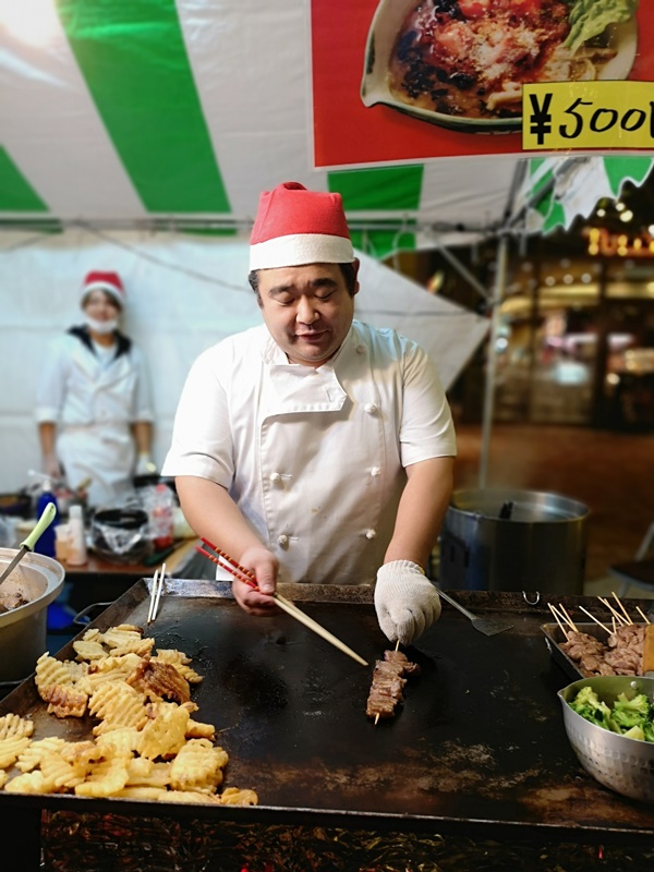 Weihnachtsmarkt auf japanisch