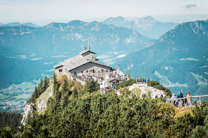 Kehlsteinhaus in Berchtesgaden, Berchtesgadener Land, Deutschland, Hitler, Adolf Hitler