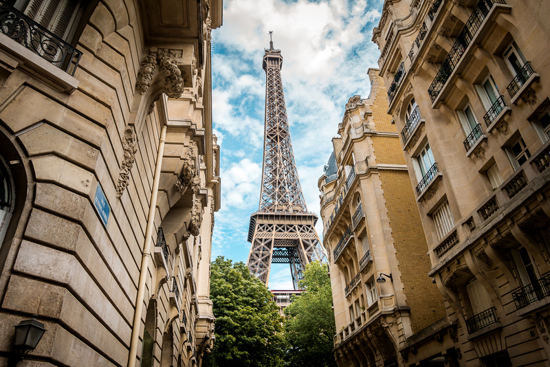 Paris, Eiffelturm, Aussicht, Frankreich