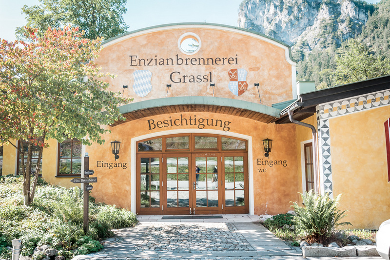 Enzianbrennerei Grassl in Berchtesgaden, Berchtesgadener Land, Deutschland