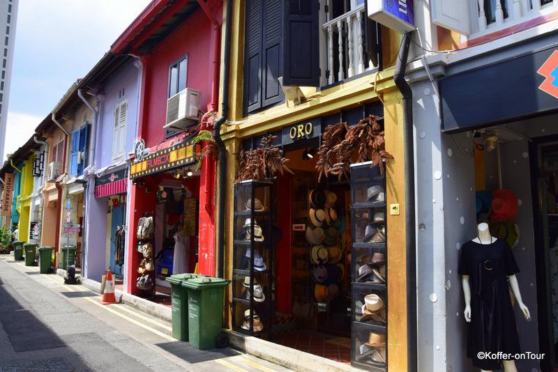 Haji Lane, Singapur, Bunte Strasse