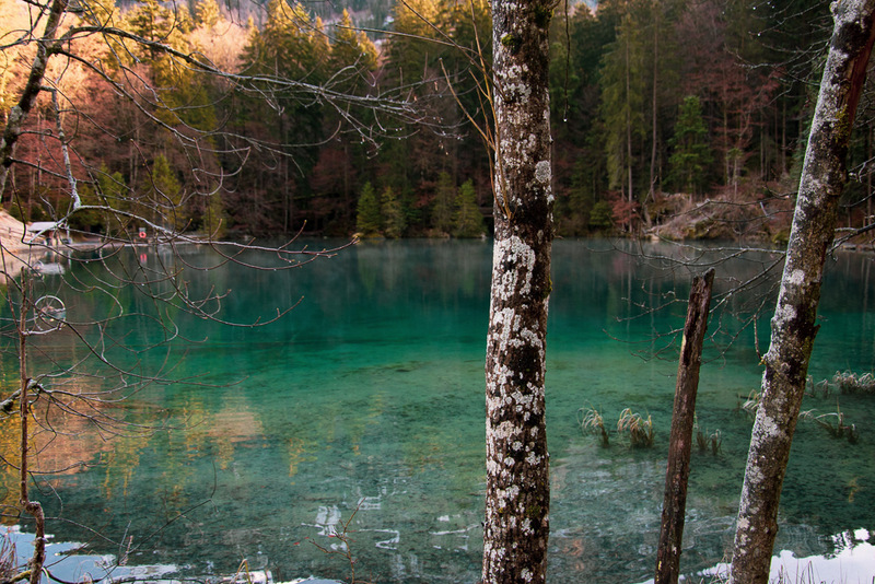 Blausee, Schweiz, Kandertal, Berner Oberland