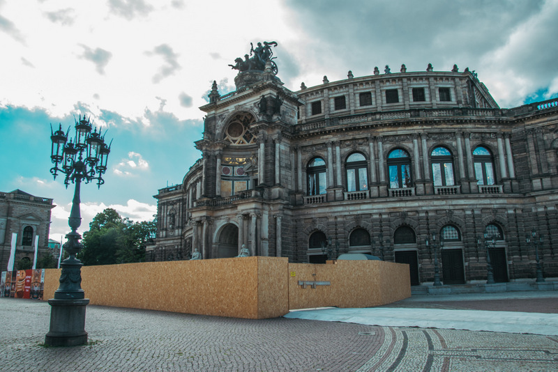 Semperoper, Dresden, Deutschland, Reisen, Urlaub