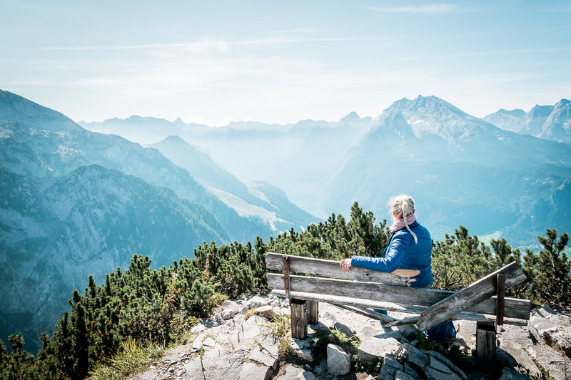 Aussicht, Kehlsteinhaus, Berchtesgaden, Berchtesgadener Land, Deutschland, Reisen