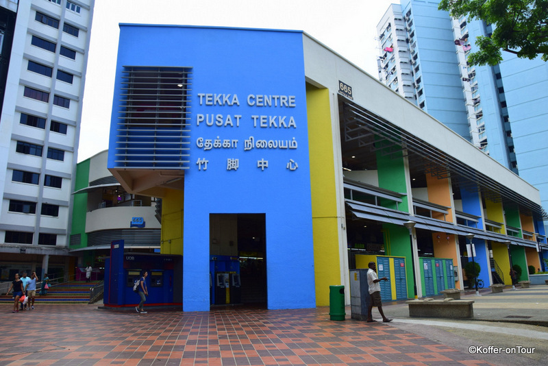 Hawker Center in Little India, Singapur