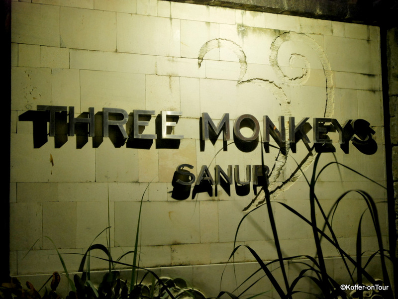 Three Monkeys Sanur, Restaurant