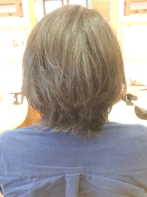 【相模原・橋本】縮毛矯正でも真っ直ぐになり過ぎない！フワっとしてキュっ！！