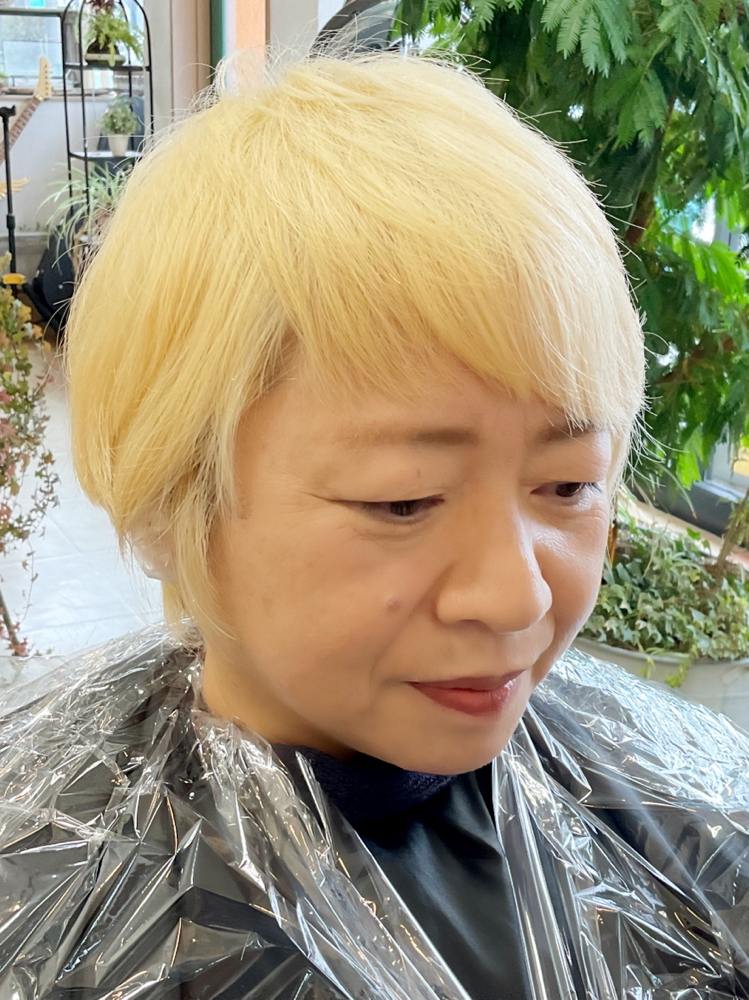 どうせすぐに色が抜けちゃうから・・・