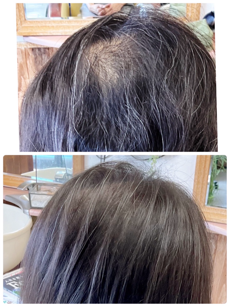 【相模原・橋本】薄毛　癖毛のお悩みを縮毛矯正でふんわりさせる