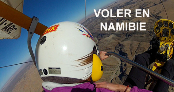 Voler en Namibie