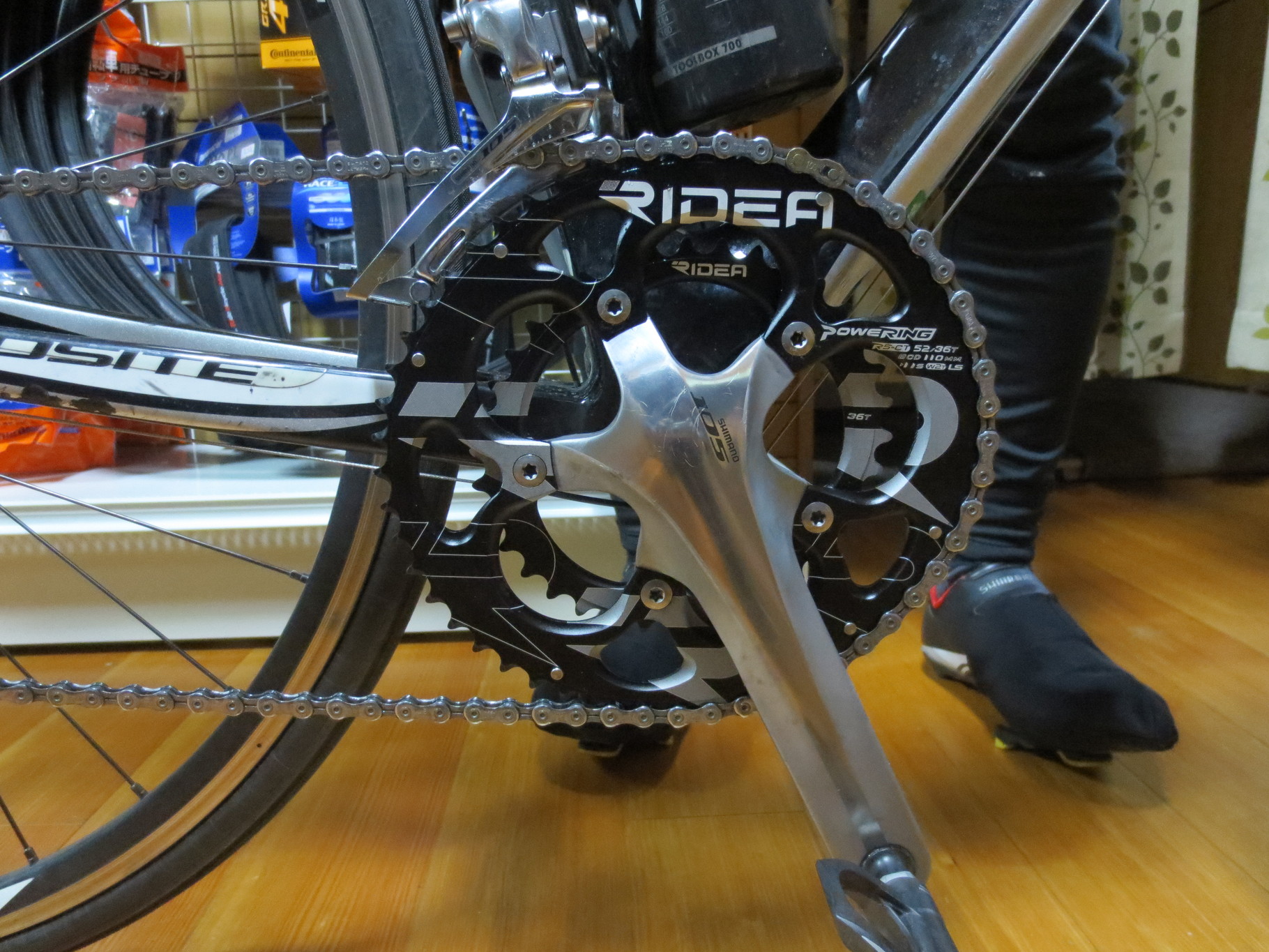 カスタマイズ事例③ チェーンリングアップグレード - Free Style