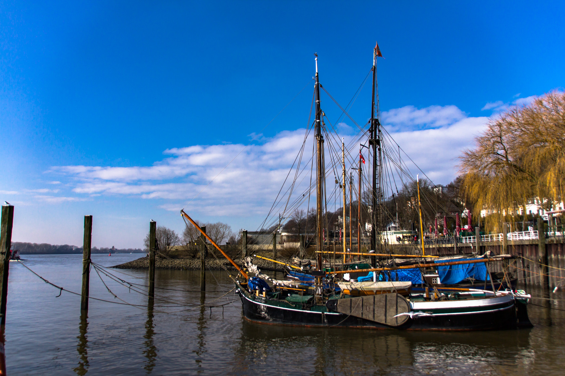 08_Hamburg - Elbstrand - Historischer Hafen.