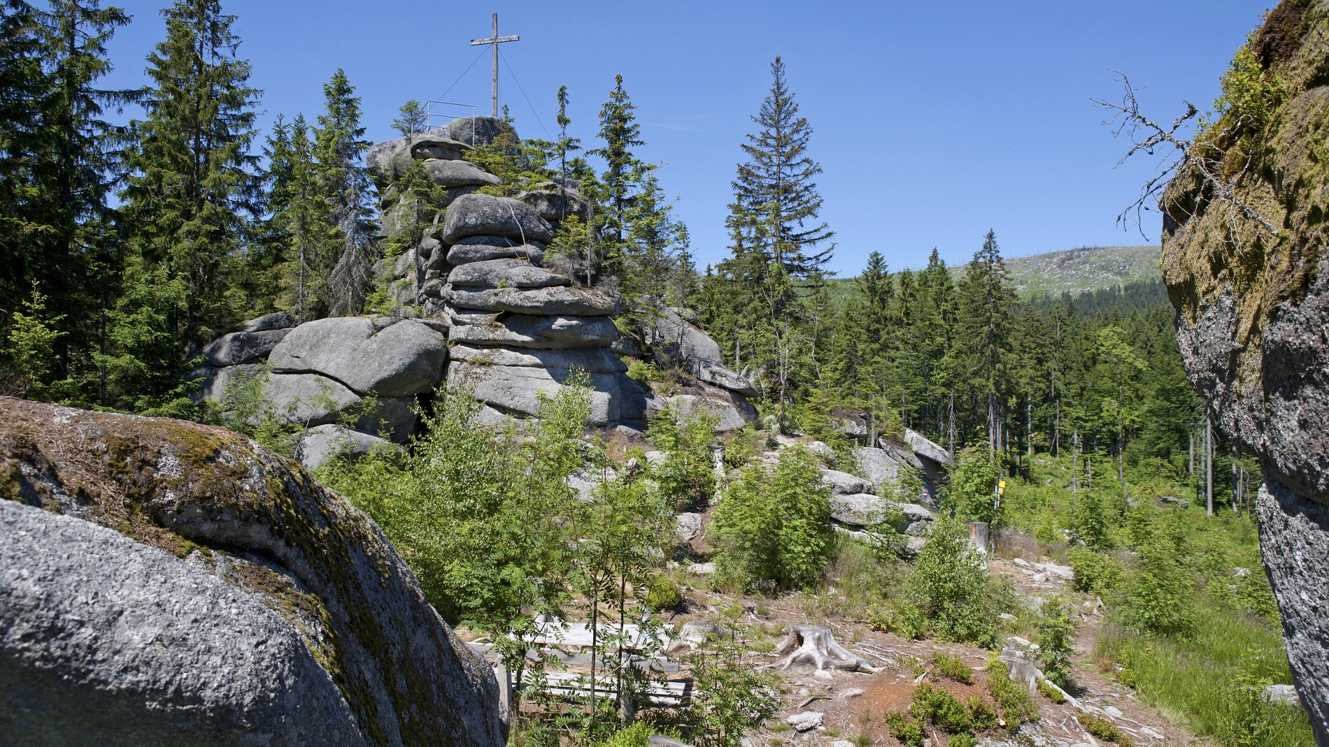 Der stärkste Krafplatz der Region . die Teufelsschüssel (c) TVB Böhmerwald | Weissenbrunner