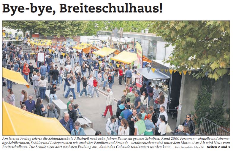 AWB-Bericht zum Schulfest