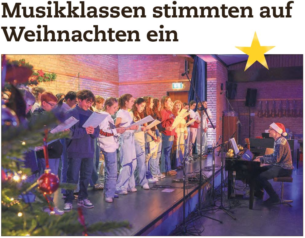AWB-Bericht zu den Konzerten der Musikklassen