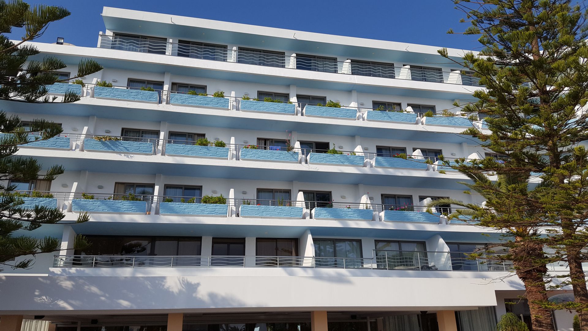 4 Sterne Hotel Blue Horizon auf Rhodos