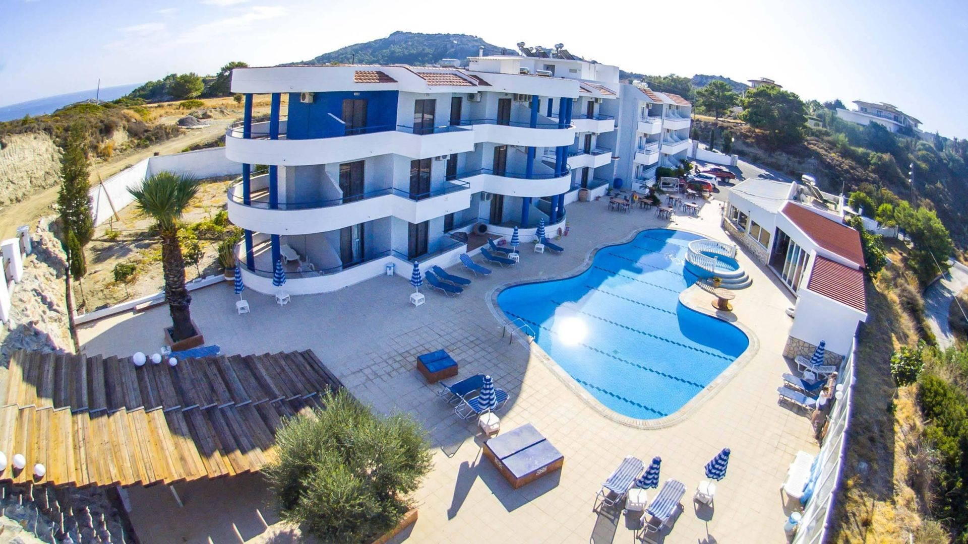 ** Hotel Ano Kampos auf der Insel Rhodos