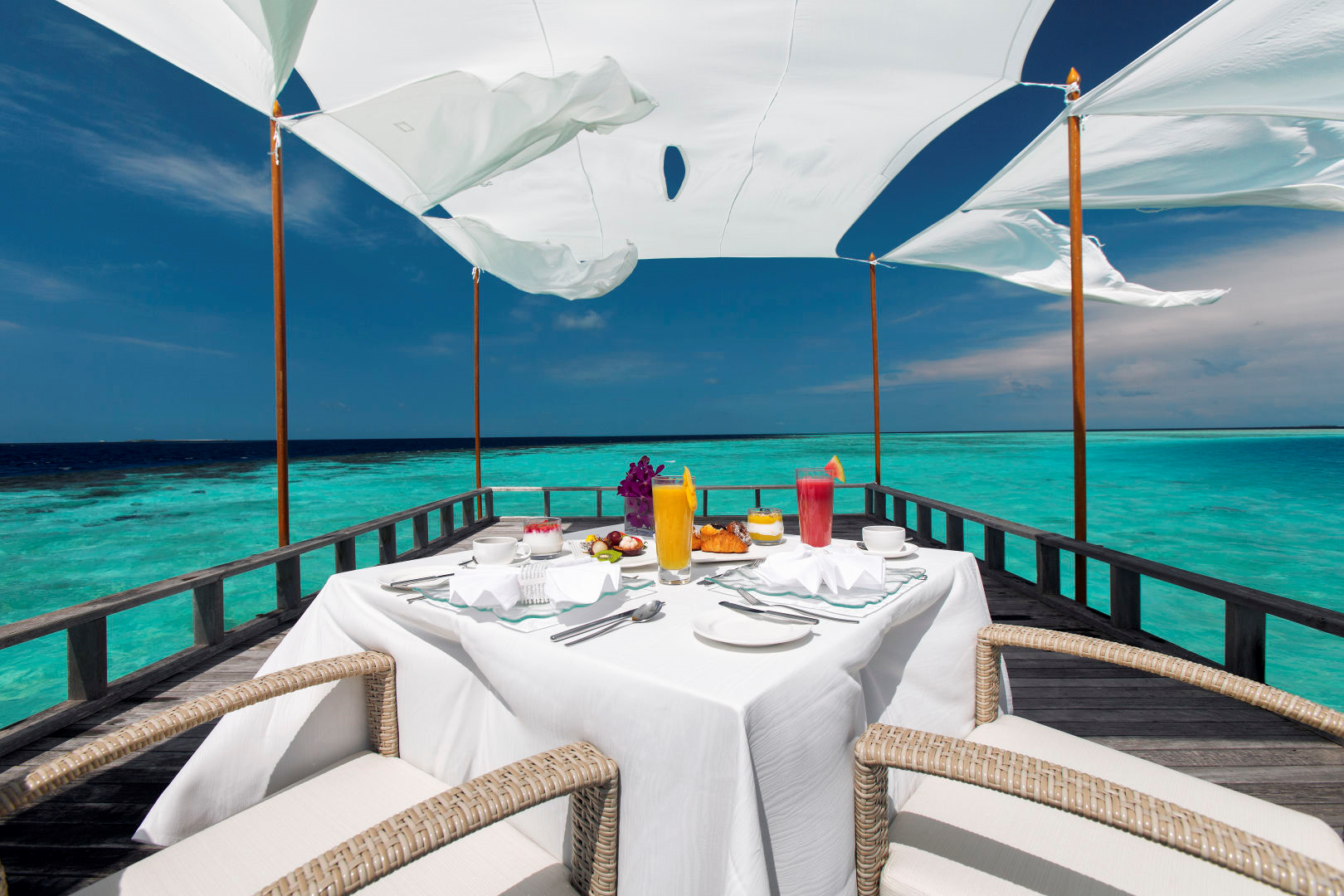 ***** 5 Sterne Resort Baros Maldives