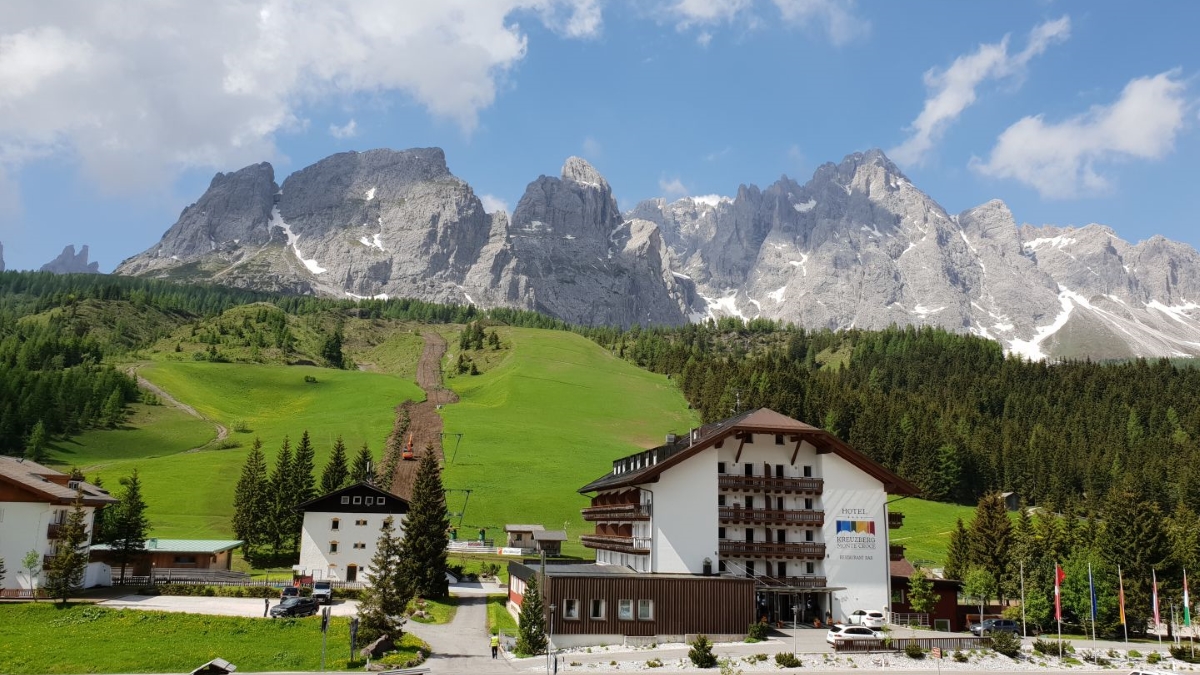 4 Sterne Hotel Kreuzbergpass in Südtirol