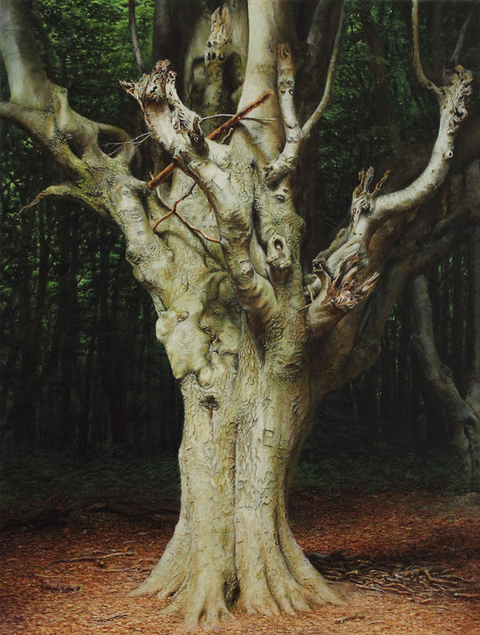 "Kopfbuche II" Acrylics on Canvas, 40x30cm, 2013