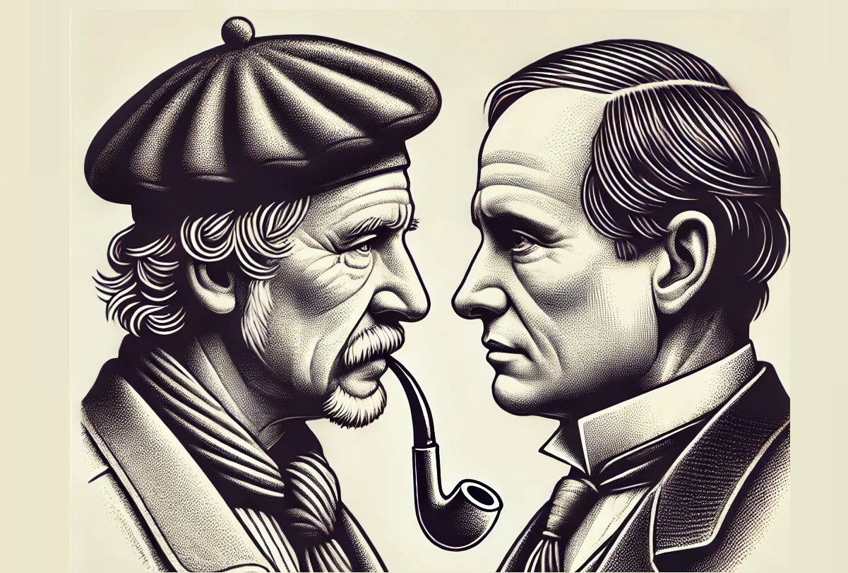 Conversación imaginaria entre los poetas chilenos: Pablo de Rokha y Pablo Neruda. Alonso de Molina