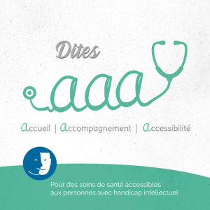Logo du projet d'accessibilité aux soins de santé pour les personnes avec handicap intellectuel