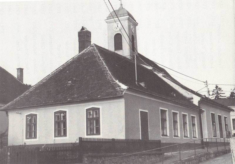 Die alte Volksschule Breitenwaida im Jahre 1984