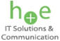 Logo h+e IT Solutions & Communication