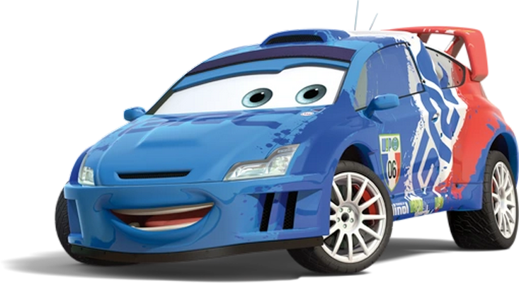 voiture de course [Cars] - transport - sciences et techniques - smiley émoticône émoji cartoon clipart illustration - artémotic