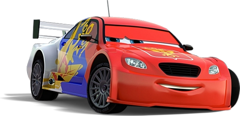 voiture de course [Cars] - transport - sciences et techniques - smiley émoticône émoji cartoon clipart illustration - artémotic