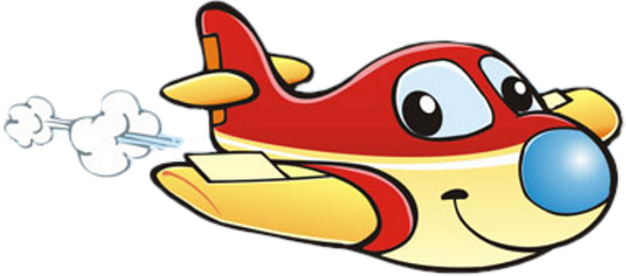 avion - transport - sciences et techniques - smiley émoticône émoji cartoon clipart illustration - artémotic