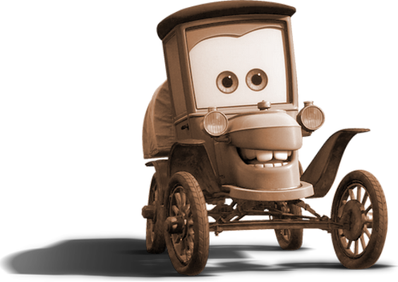 voiture de course [Cars] - transport - sciences et techniques - smiley émoticône émoji cartoon clipart illustration - artémotic