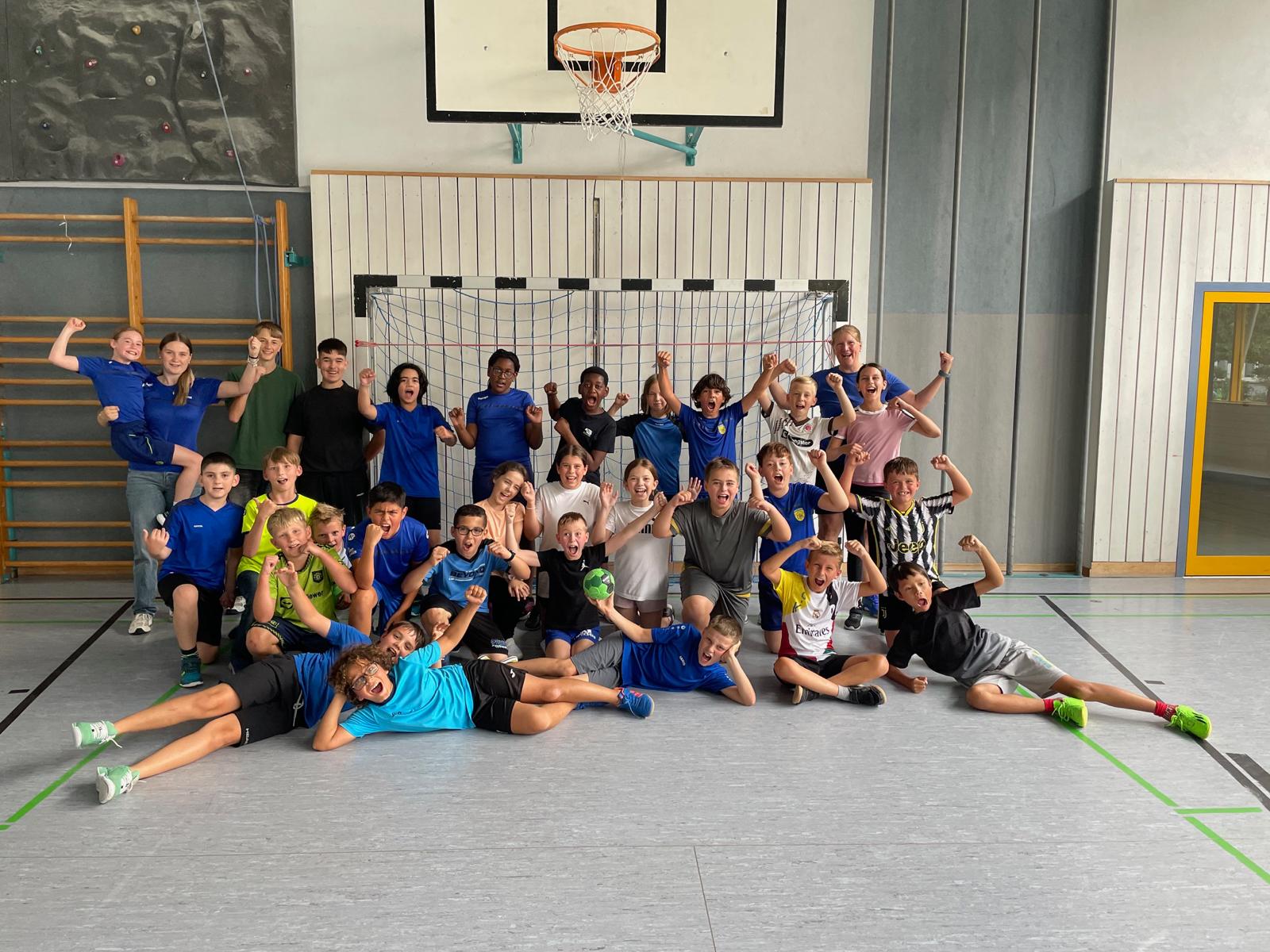 Handball AG in der Waldeckschule