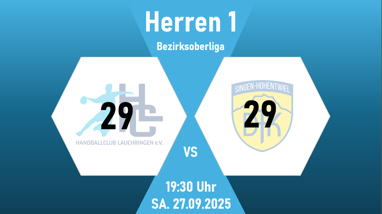 H1 Spielbericht HC Lauchringen
