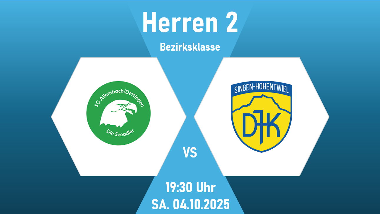H2 Vorbericht SG Allensbach/Dettingen 2
