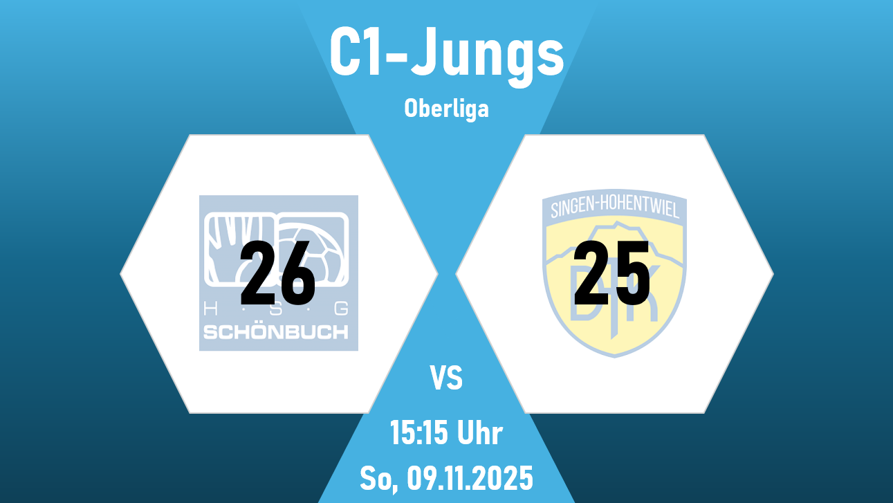 C1m Spielbericht HSG Schönbuch