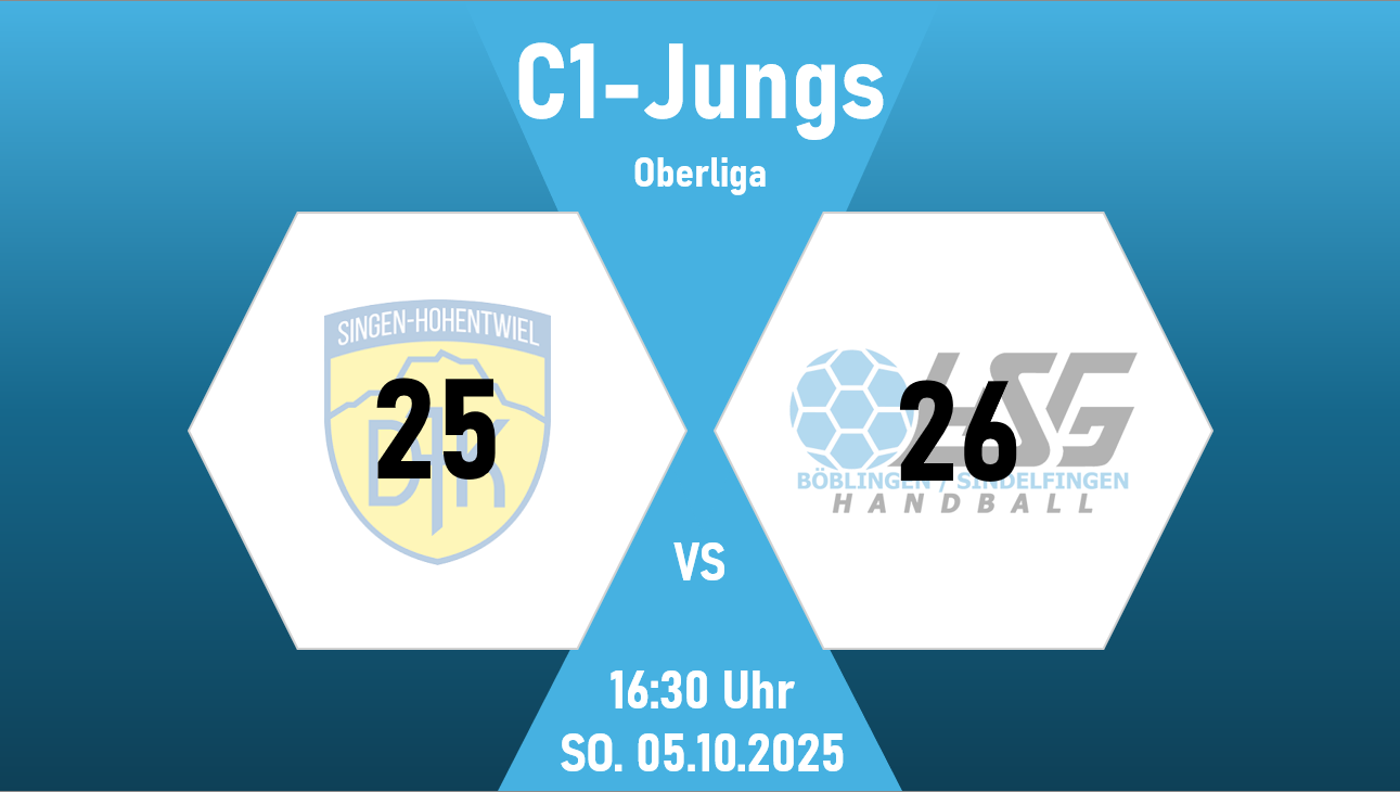 C1m Spielbericht HSG Böblingen/Sindelfingen